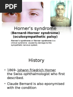 Horner's Syndrome Final