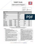 Smartphone Plan For Singapore: Documentation