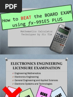 How To Beat The Board Exam Using Es991 Plus