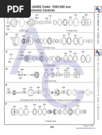ZF 4Hp18Fla: (AUDI) Code: 1050 020 XXX 4 SPEED AWD (Electronic Control)