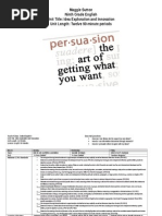 Maggie Sutton Ninth Grade English Unit Title: Idea Exploration and Innovation Unit Length: Twelve 90-Minute Periods