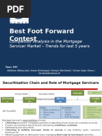 Best Foot Forward Contest: Competitor Analysis in The Mortgage Servicer Market - Trends For Last 5 Years