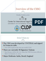 Overview of Cisg