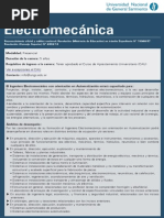 Ingenieria Electromecánica PDF