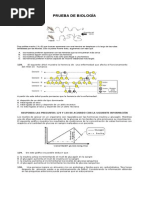 Prueba de Biología