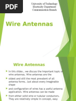 Wire Antennas