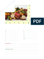 Fruit Worksheet