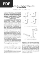 Suppressing Riser-Based Slugging in Multiphase Flow by State Feedback