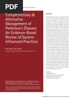 Complementary & Alternative Management of Parkinson's Disease: An Evidence-Based Review of Eastern Influenced Practices