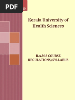 Kerala Syllabus Bams