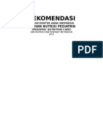 REKOMENDASI Asuhan Nutrisi Pediatrik IDAI