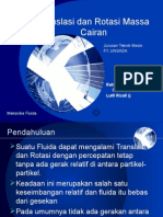 RingkasanTranslasi Dan Rotasi Massa Cairan