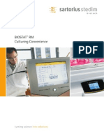 Sartorius Biostat Cultibag RM 20 Brochure