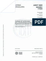 RF-Q-001 Abnt NBR Iso-Iec 17020-2012 PDF