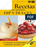 168 Recetas para Preparar Dip y Dulces