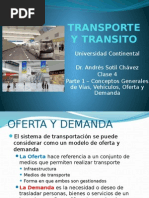 Oferta y Demanda de Transito IMDA