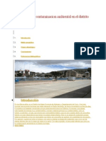 Problema de La Contaminacion Ambiental en El Distrito de Arapa