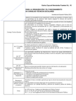 Lineamientos para La Organización y El Funcionamiento de Los Consejos Técnicos Escolares