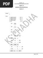 Chapter 19 (Calculation of BM and KM KM Curves)