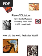 Rise of Dictators