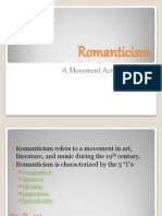 Romanticism: A Movement Across The Arts