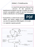 Solubilidad y Cristalizacion