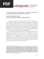 La Estructura Del Teatro Musical Moderno Un Estudio Semiotico Sobre La Composicion Del Genero y Delimitacion de Su Estructura