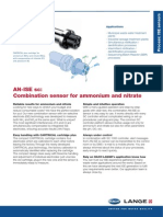 AN-ISE SC: Combination Sensor For Ammonium and Nitrate: Data Sheet