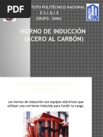 Horno de Inducción - Acero Al Carbono