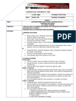 Lesson Plan Passages Unit1 Lesson B Format SATURDAY