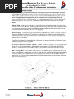 Blowdown System Operating and Maintenance Manual Boiler