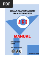 Manual de Afrontamiento para Adolescentes