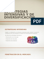 Estrategias Intensivas y de Diversificación