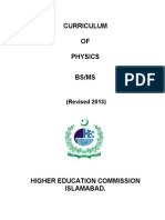 Physics 2012-13 Curriculum