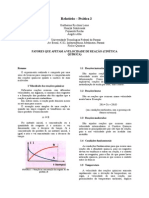 Relatório Cinética Química