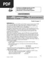 TD Contrôle de Gestion