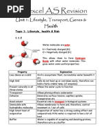 Biology Topic 1 & 2 - Notes PDF