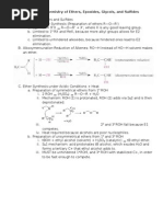 Chapter 11 - The Chemistry of Ethers, Epoxides, Glycols, and Sulfides