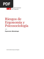 Ergonomia Metodología