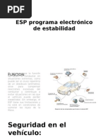 ESP Programa Electrónico de Estabilidad