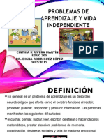 Problemas de Aprendizaje y Vida Independiente