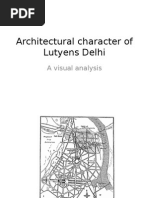 Architectural Character of Lutyens Delhi: A Visual Analysis