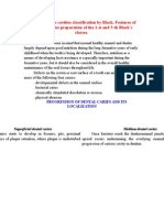 Carious Cavities Classification by Black. Features of Carious Cavities Preparation of The 1-st and 5-th Black's Classes