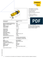 Datasheet Sensor Capacitivo