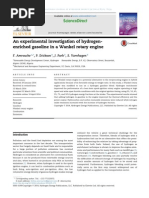 AnAn Experimental Investigation of Hydrogen-Enriched Gasoline in A Wankel Rotary Engine Experimental Investigation of Hydrogen-Enriched Gasoline in A Wankel Rotary Engine