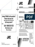 JVC KD600 Manual de Usuario PDF