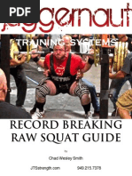 Juggernaut Raw Squat Training Guide