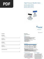 High Pressure Needle Valves