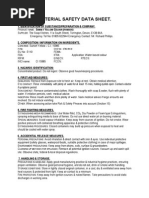 MSDS Colour - Sunset Yellow - Kris