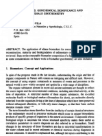 Alkane Biomarkers. Geochemical Significance